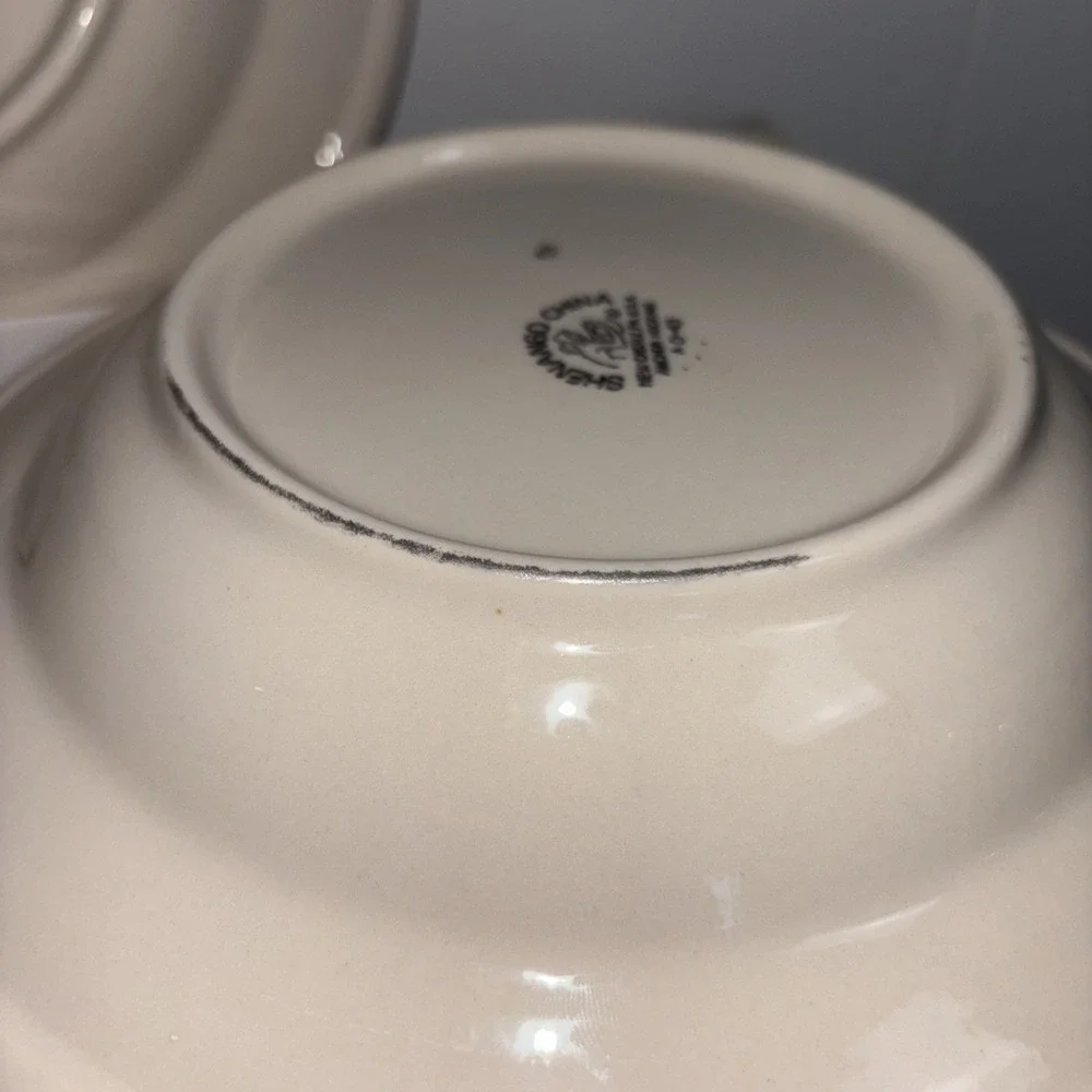 Vintage SHENANGO CHINA Salad Bowl Set Of 4 Made In USA 9